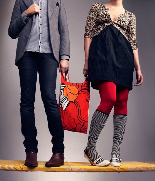 Stockholms Stadsmissions nya tygkasse är framtagen av Claesson Koivisto Rune. (Foto Mattias Bardå)