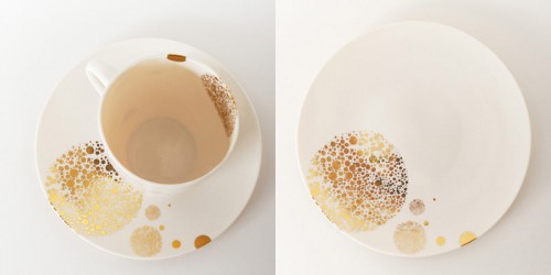 Gulddekorerade duttar från Baileys Doesn't Bark. 