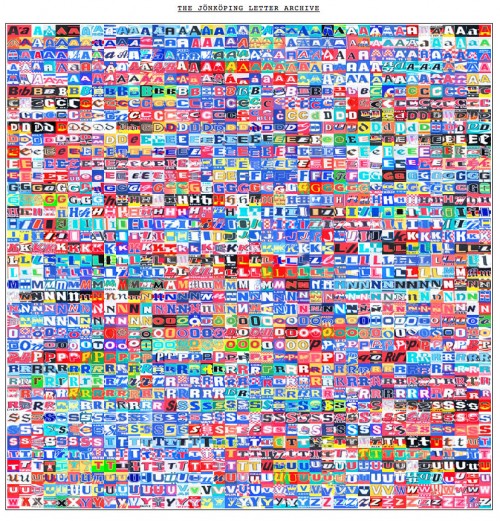 Rüdiger Schlömers projekt The Jönköping Letter Archive uppmanar alla att sticka en bokstav och skicka till museet. (www.schalala.de)