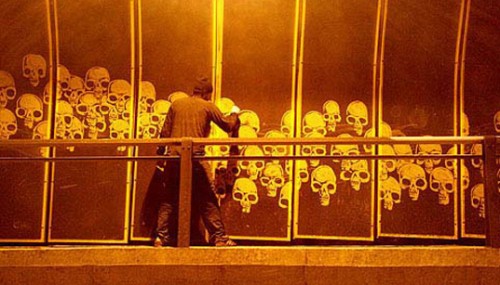 städgraffiti Städgraffiti från England. (Foto Inhabitat.com)