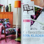 Klä om dina möbler - beskrivning ur senaste numret av 101 nya idéer. (Foto Uppslag ur 101 idéer)