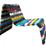 Maria Westerbergs T-shirt Chair som hon gjorde redan hösten 2008 har fått stort genomslag. (Foto Maria Westerberg/Kulturhuset)