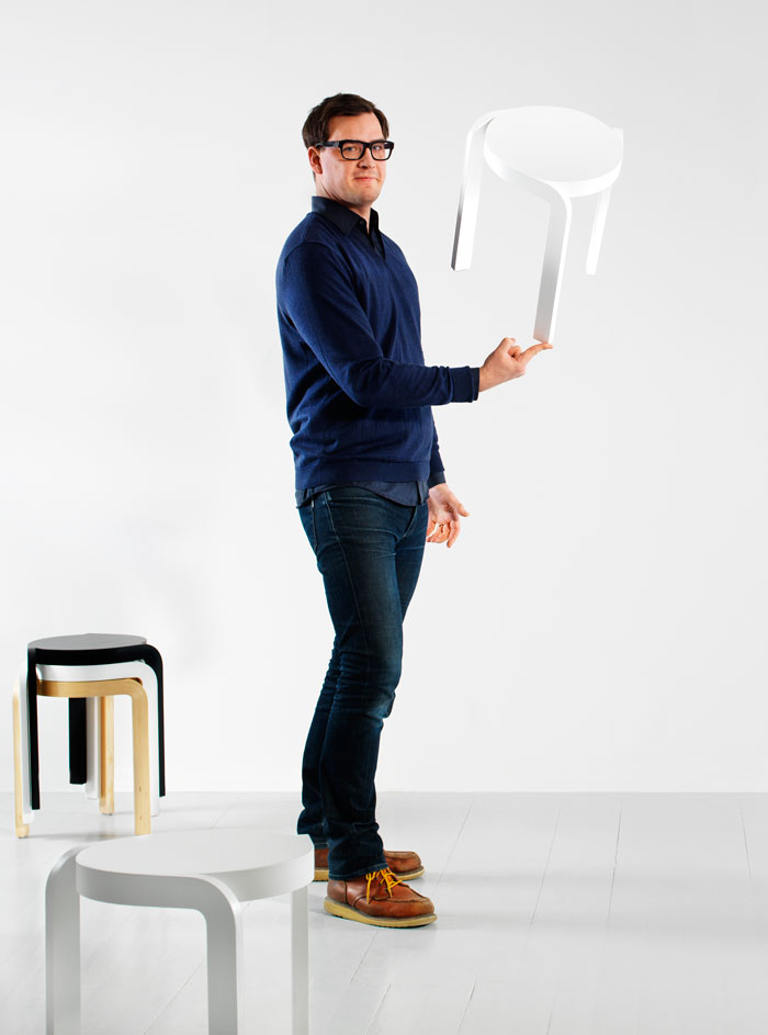 Staffan Holm har gjort Årets möbel 2011. Sköna Hem delar ut utmärkelsen för god och nyskapande möbelformgivning varje år. (Foto Clive Tompsett)