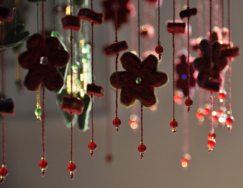 Annika Eriksdotter, detalj av verket Mormors trädgård. (Foto Annika Eriksdotter)