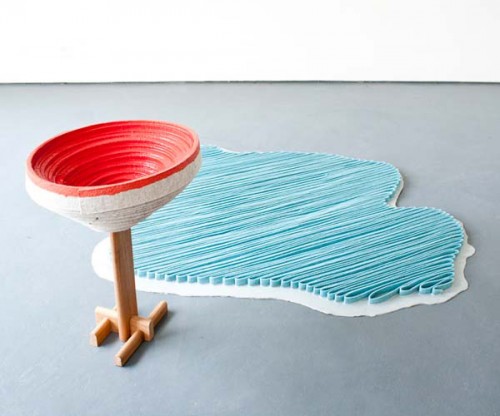 The Coiling Collection, installation från Fat Galerie. (Foto www.raw-edges.com)