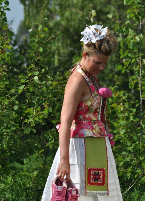 Dräkt från Festfolk&Folklore. (Foto Catharina Johnson /Festfolk&Folklore)