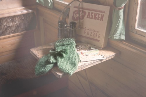 Smaragdgröna vantar från Heart of Lovikka. (Foto Heart of Lovikka)