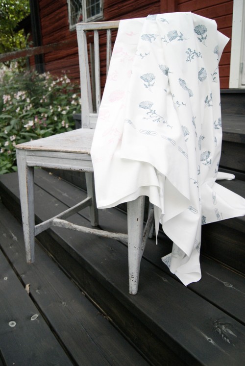 Mönstret Åkervinda från Design in Mora. (Foto Ingrid Herrdin)