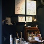 Från den tillfälliga butiken på Ringvägen, tryck av Anna Björnström. (Foto Kurbits)