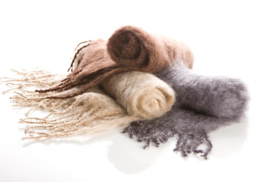 mohairplädar Finska mohairplädar. (Foto Balmuir)