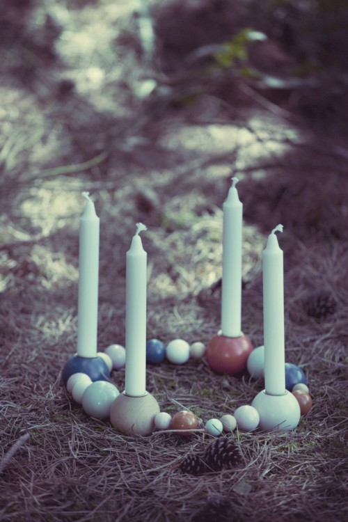 Annorlunda adventsstake, från Ferm Living. (Foto Ferm Living)