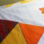 En rad olika sömmar finns att lära sig i boken - jag övade mig fram till dessa olika och det var roligt att testa många. (Foto Kurbits)