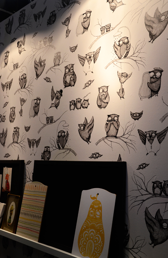 Och tapeter. Mini Epire alltså. (Foto Kurbits)