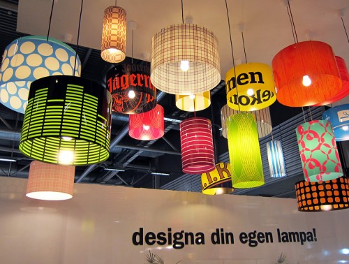 Mässans nyaste idé? Företaget drog igång i tisdags, och oj vad de kommer att få mycket att göra! Supersmart idé som ligger i tiden. Formge din egen lampa och den levereras direkt hem i lådan. (Foto Kurbits)