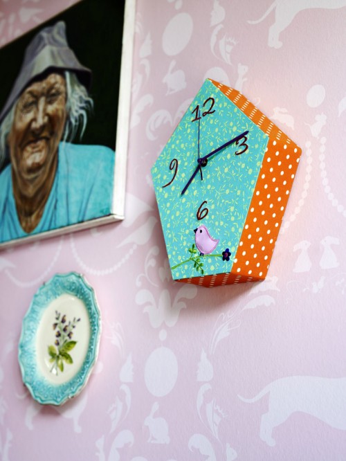 Glad klocka från Rice. (Foto Rice)