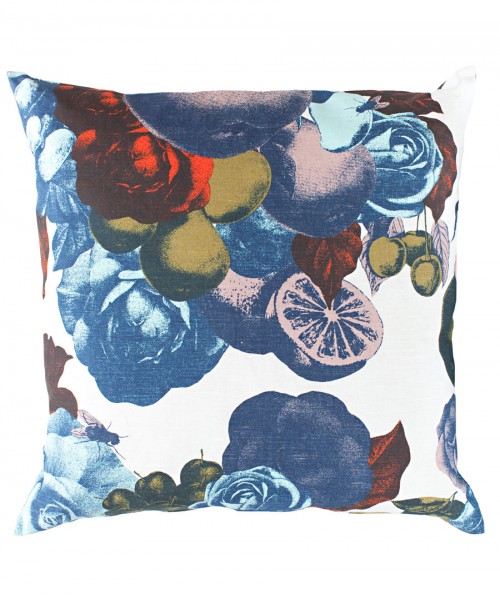 Kudde, mönstret Boudoir. (Foto Lisa Bengtsson)