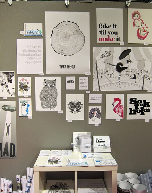 Mycket tryck hos Nordic Design Collective. (Foto Kurbits)