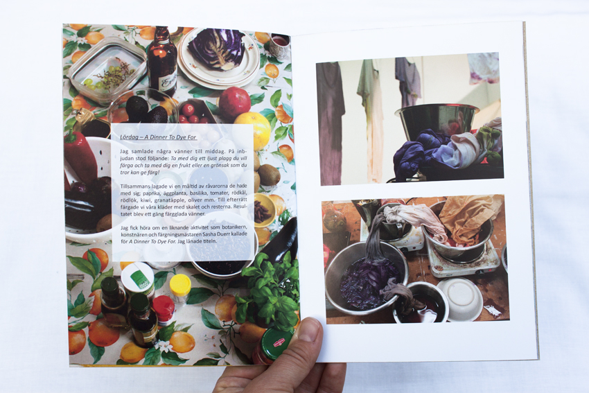 Verket är en textil installation med tillhörande