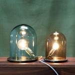 Ebb&Flows glasprodukter som gärna blir lampor. (Foto Ebb&Flow)