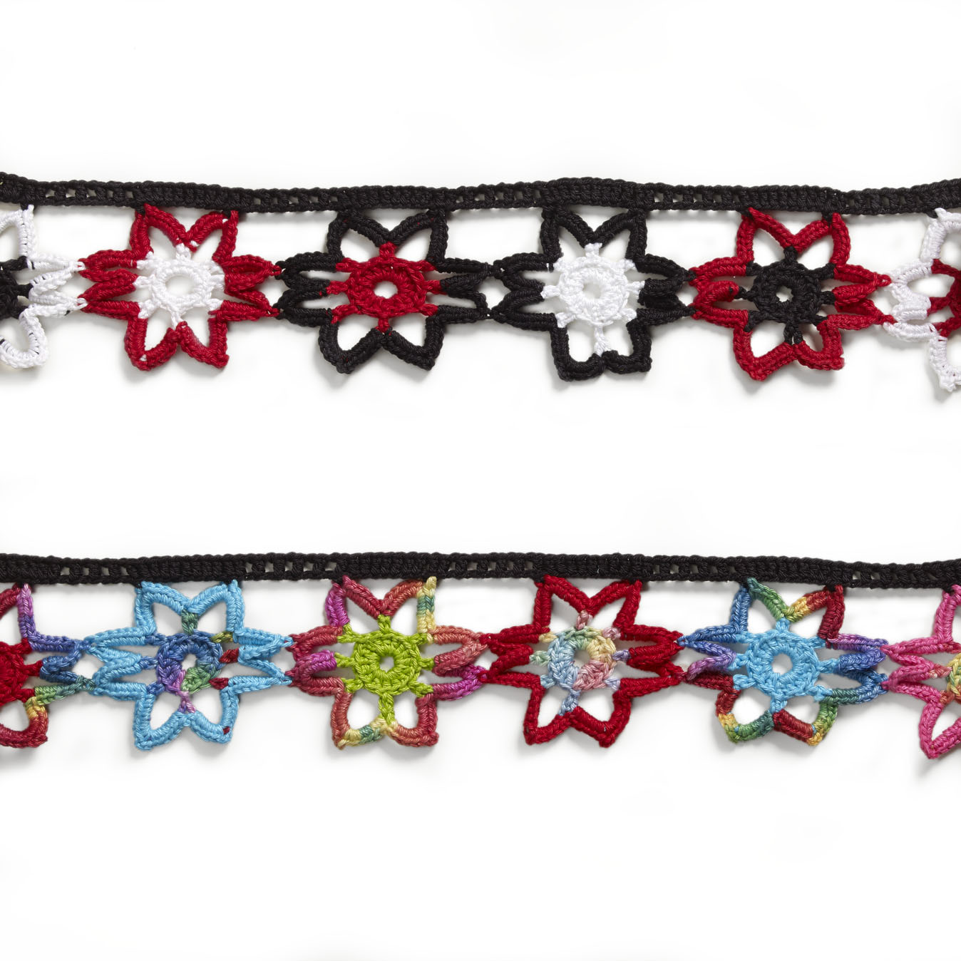 Spets Stjärnblomma, ur boken Virka! från Hemslöjdens Förlag. (Foto Thomas Harrysson)