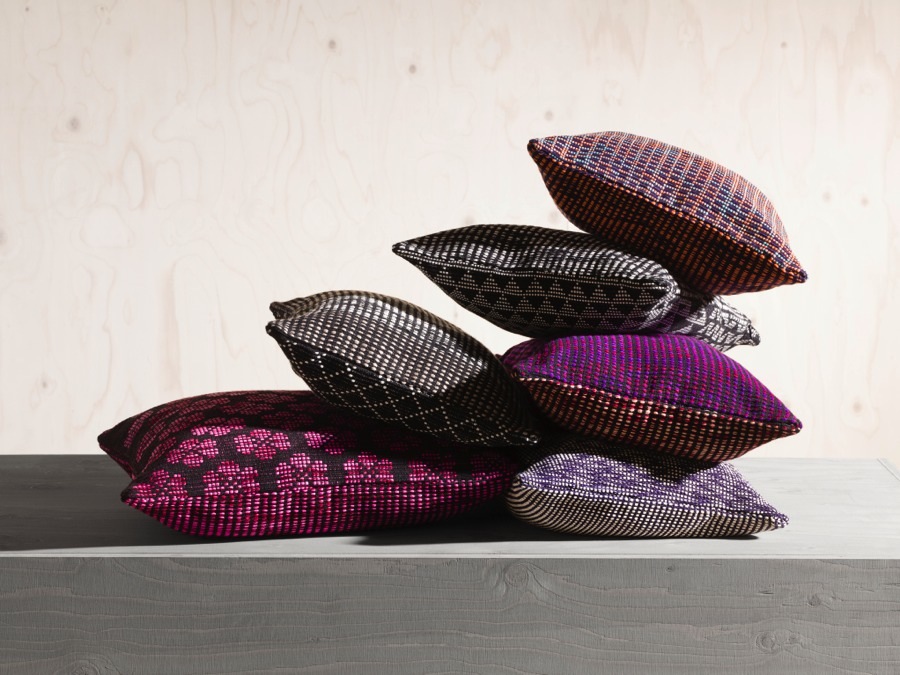 Nina Jobs kudde Melange. (Foto Design House Stockholm)