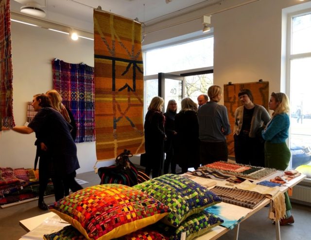 Studio Supersju, på Fiberspace idag och imorgon. (Foto Kurbits)